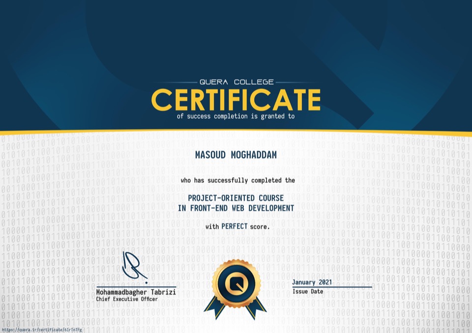 Certificate 598eee4a37404abf95719fd6f912059a