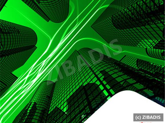 Sample of advertising page design work by ZIBADIS