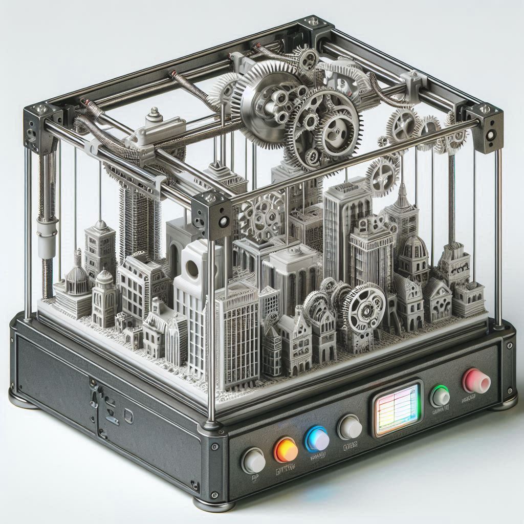 Graphics 3d-printer